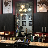 hair salon interior