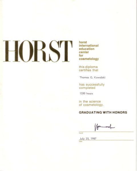 Horst Diploma