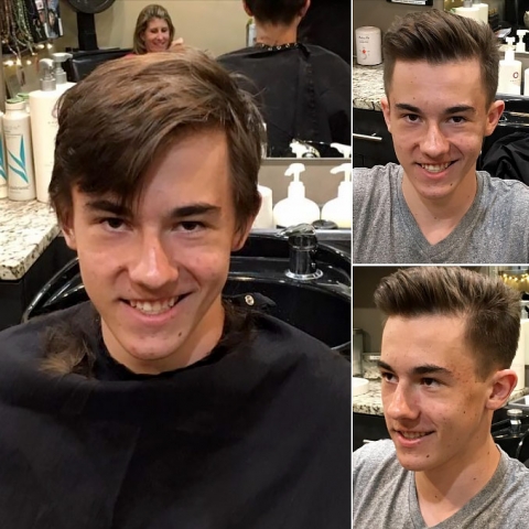 Parker's new style (Before + After)