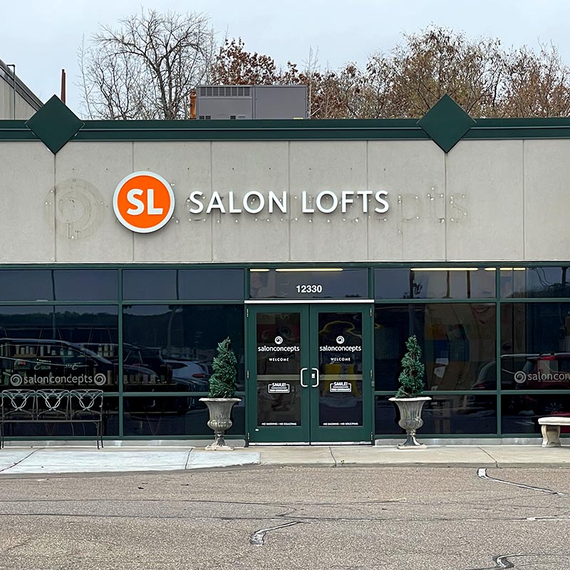 Salon Lofts entrance